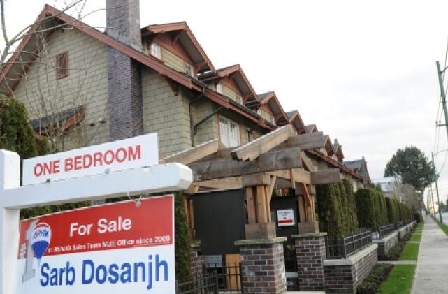 大温哥华地区11月份房屋销售房屋销售飙升55.3％价格反弹