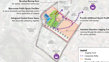花拉公园地块将被重新开发以产生1600个新的组屋单位